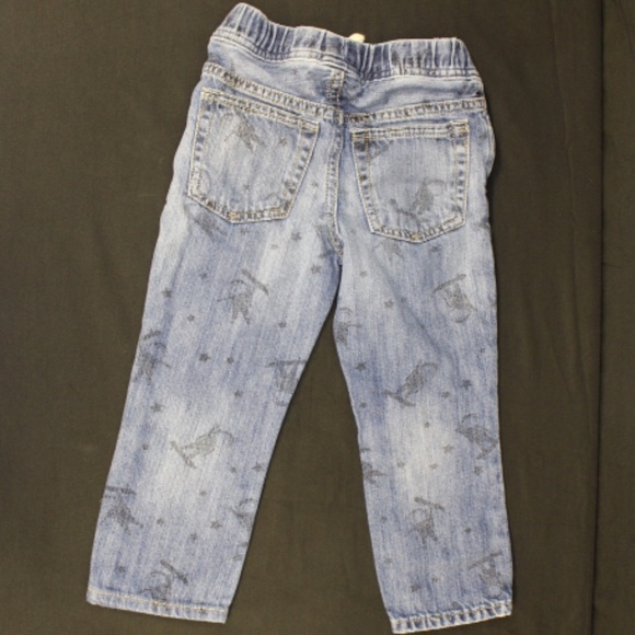 Astronaut Denim Drawstring Jeans - Picture 3 of 4